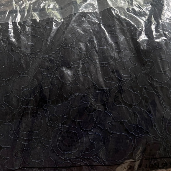 Isaac Mizrahi Midnight Blue Lace Pants - Picture 4 of 5